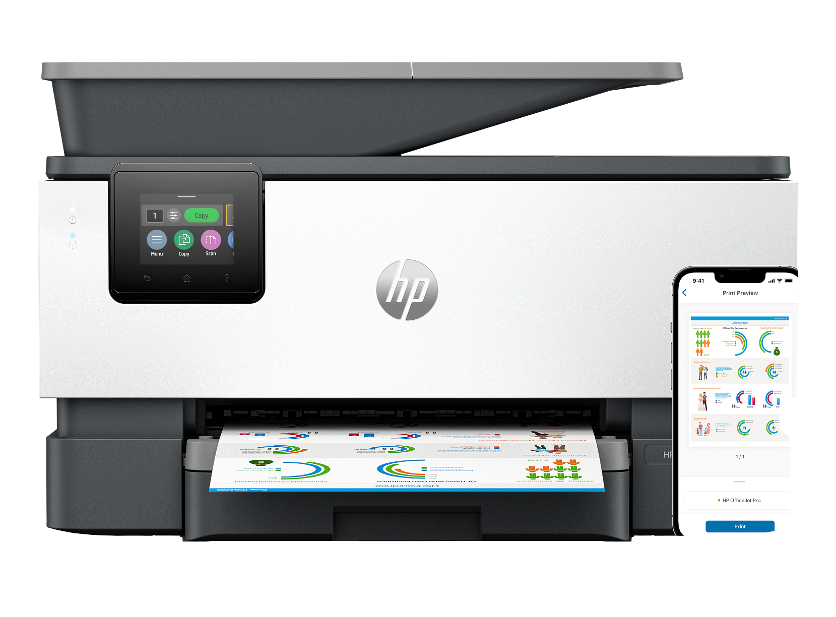 HP OfficeJet Pro 9125e All-in-One Printer